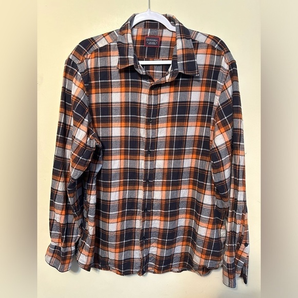 UNTUCKit Men’s Long Sleeve Button Down Flannel Shirt‎ Size XXL - Picture 1 of 5